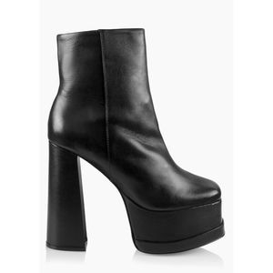 Schutz Selene Leather Platform Boots